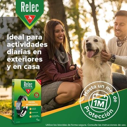 Relec Black Mosquito Bracelet With Citronella For The Whole Family - Image 3