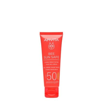 Apivita Bee Sun Hydra Fresh Tinted Face Gel Cream Spf50 50Ml