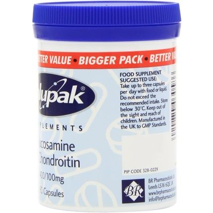 Valupak Glucosamine & Chondroitin 328-0229, 100G 90 Capsules