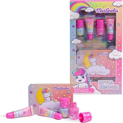 Martinelia Unicorn Makeup Set With Metallic Case And 2 Lip Glosses