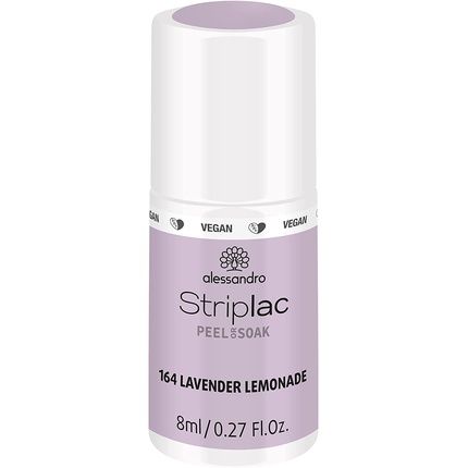 Alessandro Striplac Peel Or Soak Lavender Lemonade Led Nail Polish Strengthening Pink 5G