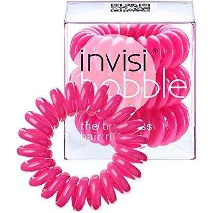Invisibobble Pink Hair Ties - Pack Of 3