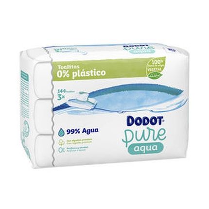 Dodot Pure Total Care 99 مناديل مبللة بالماء - 144 وحدة