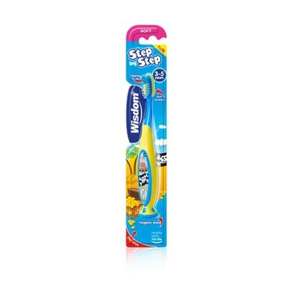 Wisdom Kids Step By Step Toothbrush For 3-5 Years