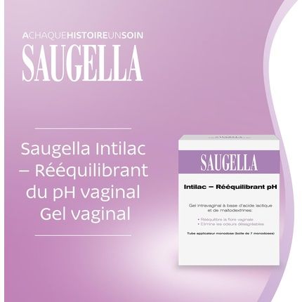 Saugella Intilac Gel Rebalancing Vaginal 7 Single Doses
