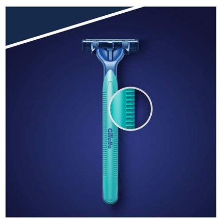 Gillette Blue Ii Plus Slalom Disposable Razors - Image 3