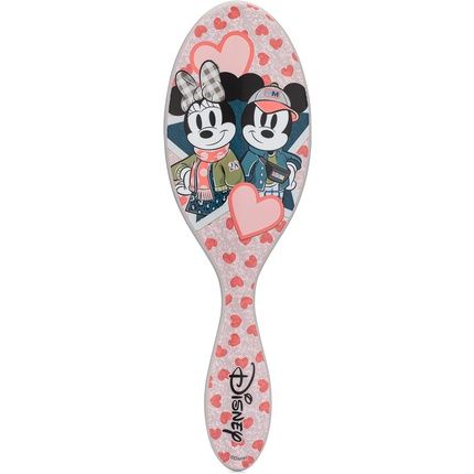 Wetbrush Original Detangler Hair Brush With Ultra Soft Intelliflex Bristles Disney Love Mickey And Minnie