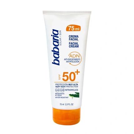 Babaria Aloe Vera Facial Cream Spf50 75Ml