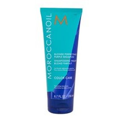 Moroccanoil Color Care Blonde Perfecting Purple Shampoo 200Ml - Image 4