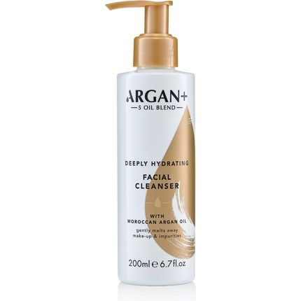 Argan Deeply Hydrating Facial Cleanser Moroccan Argan Oil Cleansing Balm 200Ml