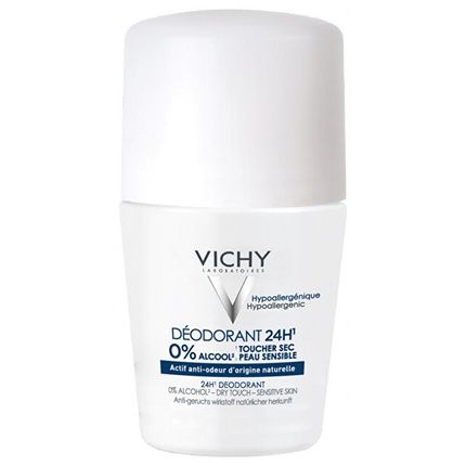 Vichy Aluminium Salt Free Deodorant Roll On 50Ml 24 Hour Protection For Sensitive Skin - Image 3