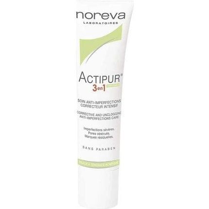 Noreva Actipur 3-In-1 Corrective And Unclogging Anti-Imperfections Care 30Ml