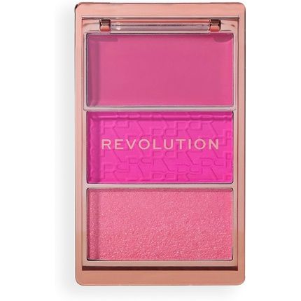 Revolution Blush Icon Palette Cream & Pressed Powder Blusher