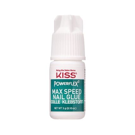 Kiss Powerflex Maximum Speed Nail Glue For Press-On Nails Super Strength Flex