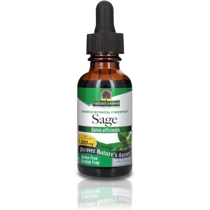 Nature'S Answer Sage Alcohol-Free 1 Fl Oz (30 Ml)