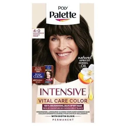Vitalcare Poly Palette Vital Care 4-0 Dark Brown 115 Ml Hair Color
