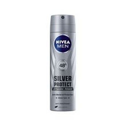 Nivea Silver Protect Dynamic Power Antiperspirant Spray For Men 150 Ml