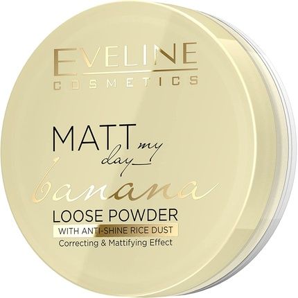 Qiming-Ms Eyeline Cosmetic Banana Loose Powder