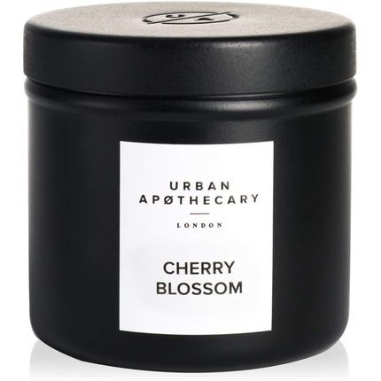 Urban Apothecary Cherry Blossom Luxury Travel Scented Candle 175G 6.2 Oz
