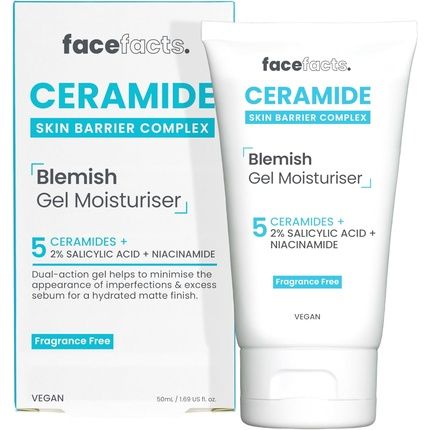 Face Facts Ceramide Blemish Gel Moisturiser 50Ml