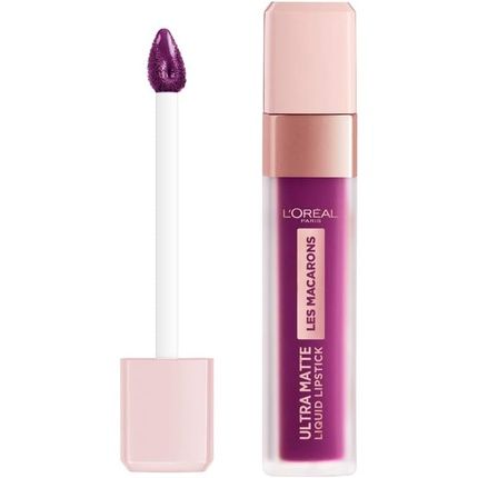 L'Oreal Paris Les Macarons Matte Liquid Lipstick 840 Infinite Plum 31G