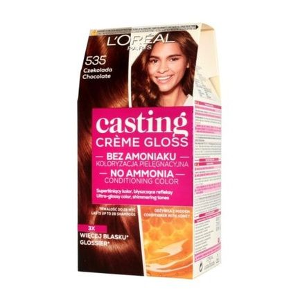 L'Oreal Paris Casting Creme Gloss Hair Color 535 Chocolate 180Ml