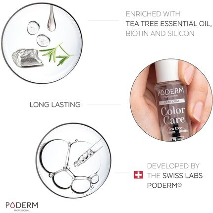 Poderm Protective Base Coat Enriched With Tea Tree - Image 3