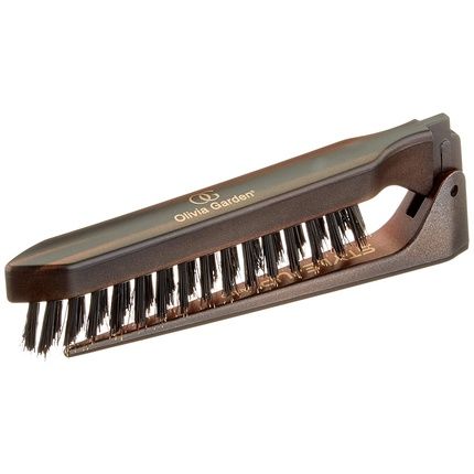 Olivia Garden Style Up Mixed Boar And Nylon Bristle Teasing Hair Brush - Image 3