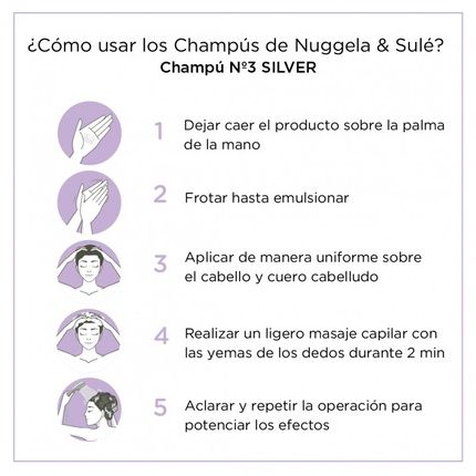 Nuggela & Sul Silver Shampoo No 3 250Ml Ideal For White Hair