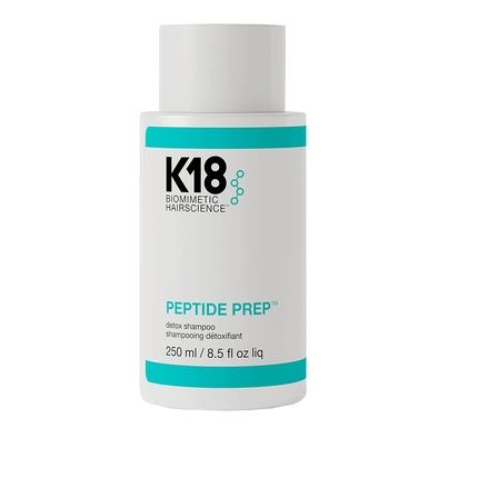 K18 Biomimetic Hairscience Peptide Prep Detox Hair Shampoo 250Ml Ph 3.8-4.2 Color Safe