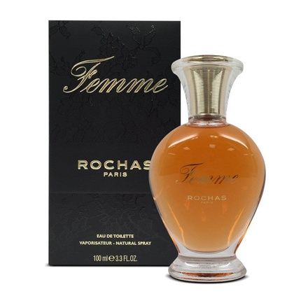 Rochas Femme Eau De Toilette Spray 100Ml
