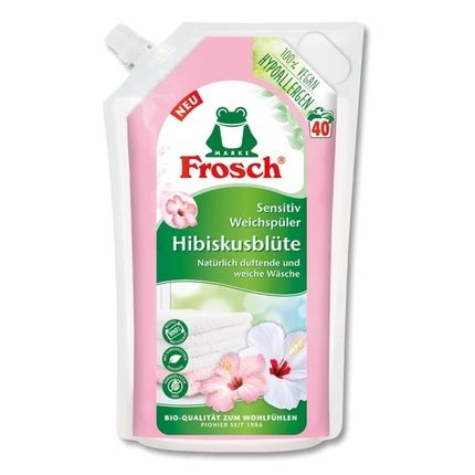 Frosch Softener Hibiscus 1 Liter Ecofriendly Fabric Softener With A Floral Scent