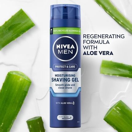 Nivea Men Protect & Care Moisturising Shaving Gel For Beard Care - Image 3