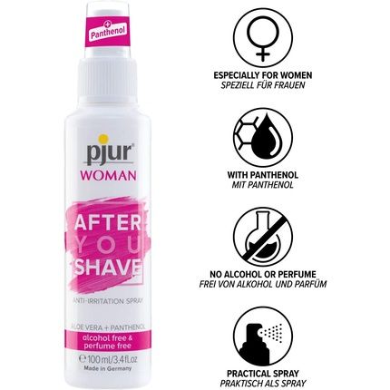 Pjur Woman After You Shave Care Spray With Panthenol For Sensitive Intimate Areas 100Ml
