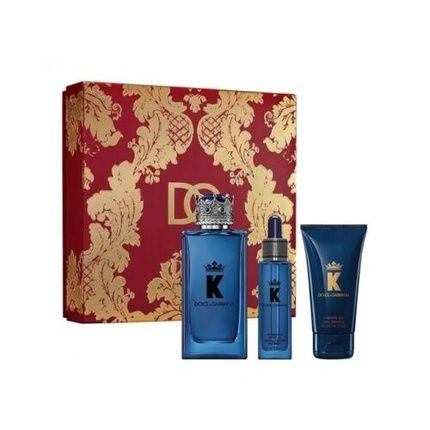 Dolce&Gabbana K Kit Eau De Parfum 100Ml Beard Oil 25Ml Shower Gel 50Ml