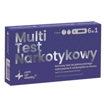 Farmabol Multi Drug Test For Detecting 6 Drugs In Urine 1 Piece