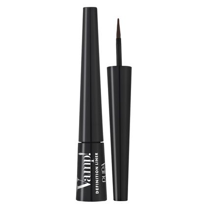 Pupa Vamp! Definition Liner Eyeliner With Brush 200 Brown 2.5Ml