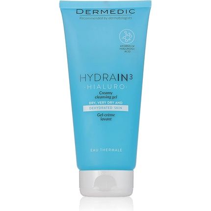 Dermedic Hydrain 3 Hialuro Creamy Face Wash 200Ml