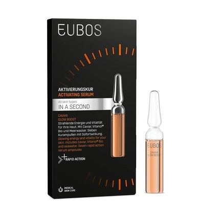 Eubos Caviar Glow Boost Activating Treatment For All Skin Types Dermatologically Tested Strengthening Treatment For Regenerating Skin