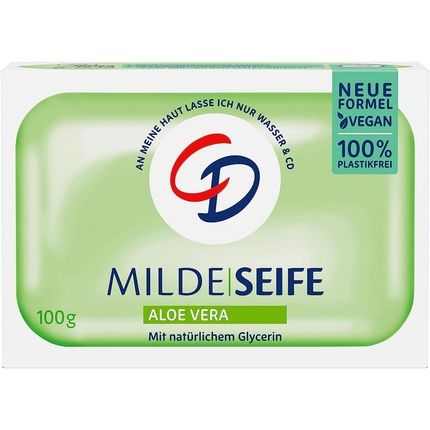 Cd Mild Soap Aloe Vera 100G Vegan And Microplastic Free