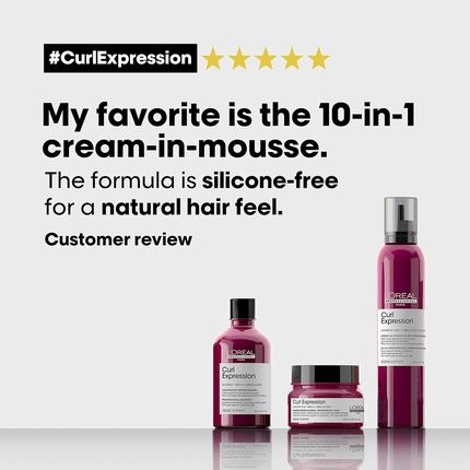 L'Oreal Professionnel Moisturising & Hydrating Shampoo For Curly & Coily Hair - Image 3