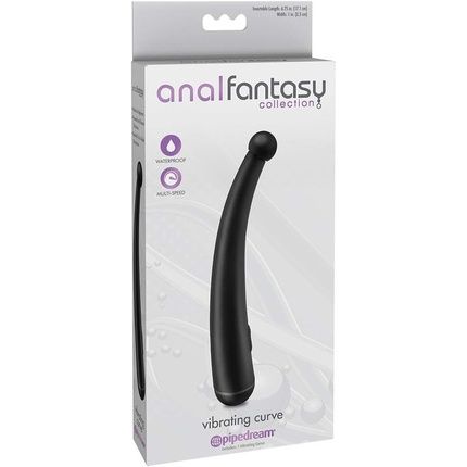 Pipedream Anal Fantasy Collection Vibrating Curve Black - Image 3