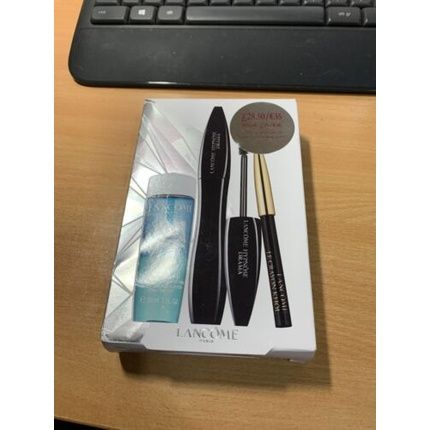 Lancome Hypnose Doll Eyes Mascara Holiday Gift Set For Her Hypnose Drama Mascara 01 Excessive Black 6.5Ml - Original Size + Crayon Khol 01 Black Eye Pencil Travel Size + Bi Facil Eye Makeup Remover 30Ml - Image 3