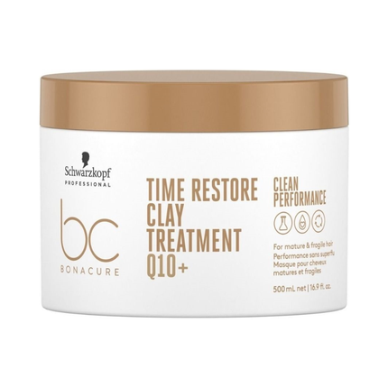 Schwarzkopf Professional Bc Bonacure Q10 Time Restore Clay Treatment Mask 500Ml