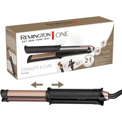 Remington Hair Straightener & Curling Iron 2-In-1 Multistyler With Digital Display