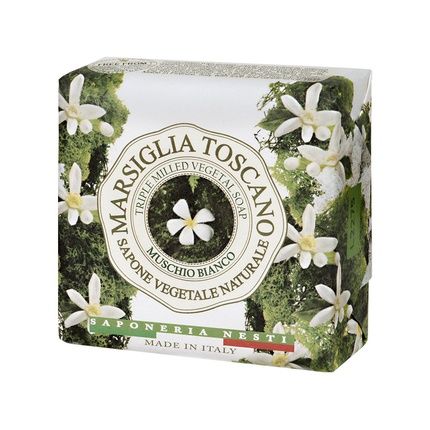 Nesti Dante Marsiglia Toscano Triple Milled Vegetal Soap Muschio Bianco