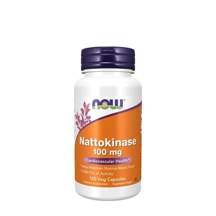 Now Foods Nattokinase 100 Mg 120 Vegetarian Capsules