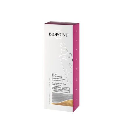 Biopoint Cromatix Silver Anti-Yellow Spray For White, Gray, And Blonde Hair 200Ml