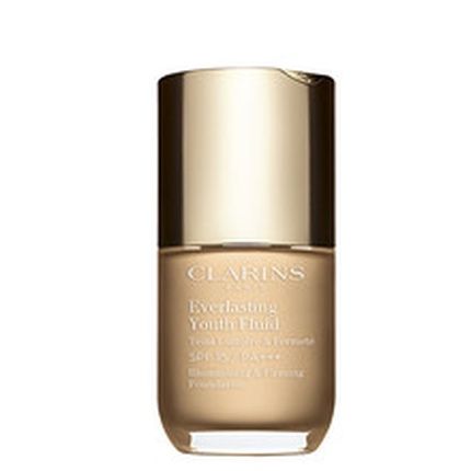 Clarins Everlasting Youth Fluid Illuminating Firming Foundation 30 Ml Shade 110 Honey