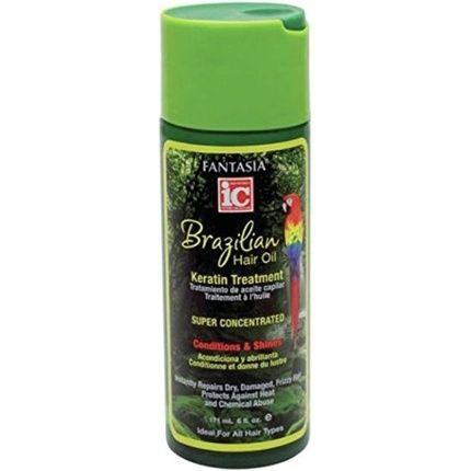 Fantasia Brazilian Hair Oil Keratin Treatment 171Ml 6 Fl Oz